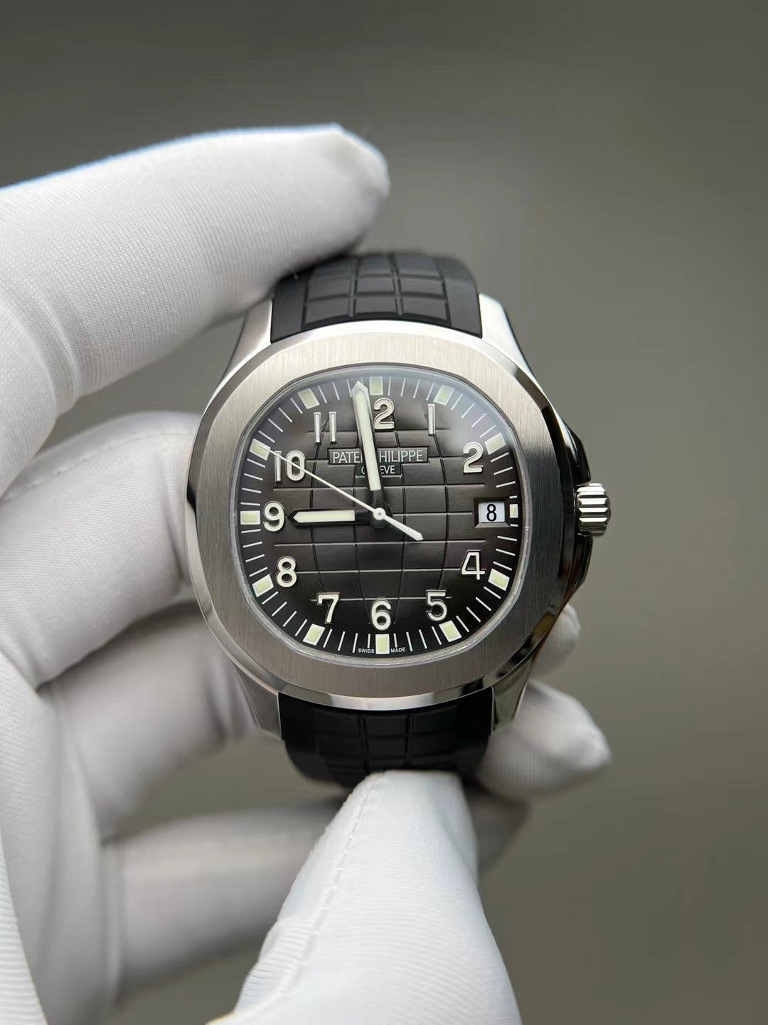 PTP Aquanaut (Steel/Black Dial)